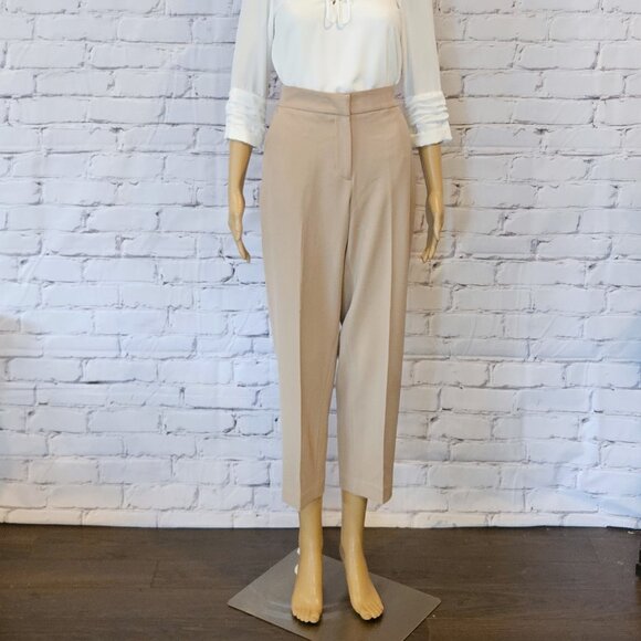 NWOT!!! RW&Co., Beige colour wide leg cropped pants - Picture 4 of 13
